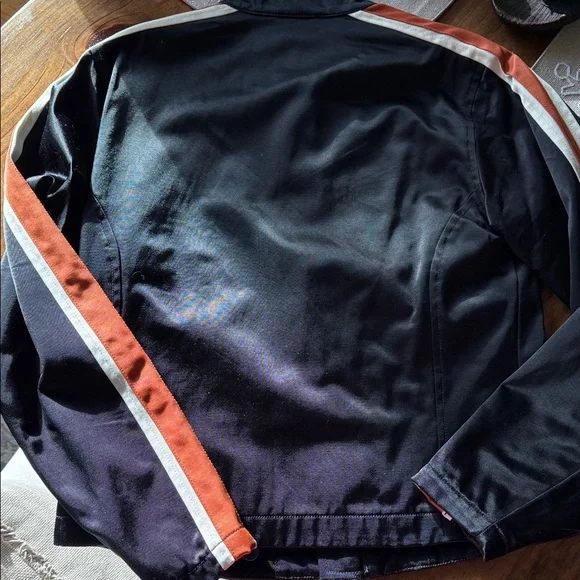 Harley-Davidson Black and Orange light weight Jacket - Picture 4 of 5